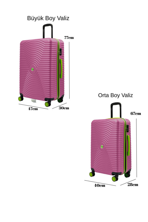 2-li-valiz-seti-buyuk-boy-orta-boy-pembe-1169-121514.jpg 2'li Valiz Seti Büyük Boy - Orta Boy Pembe 1169