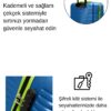 2'li Valiz Seti Orta Boy - Kabin Boy Mavi 1169