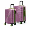 2'li Valiz Seti Orta Boy - Kabin Boy Rose 1169