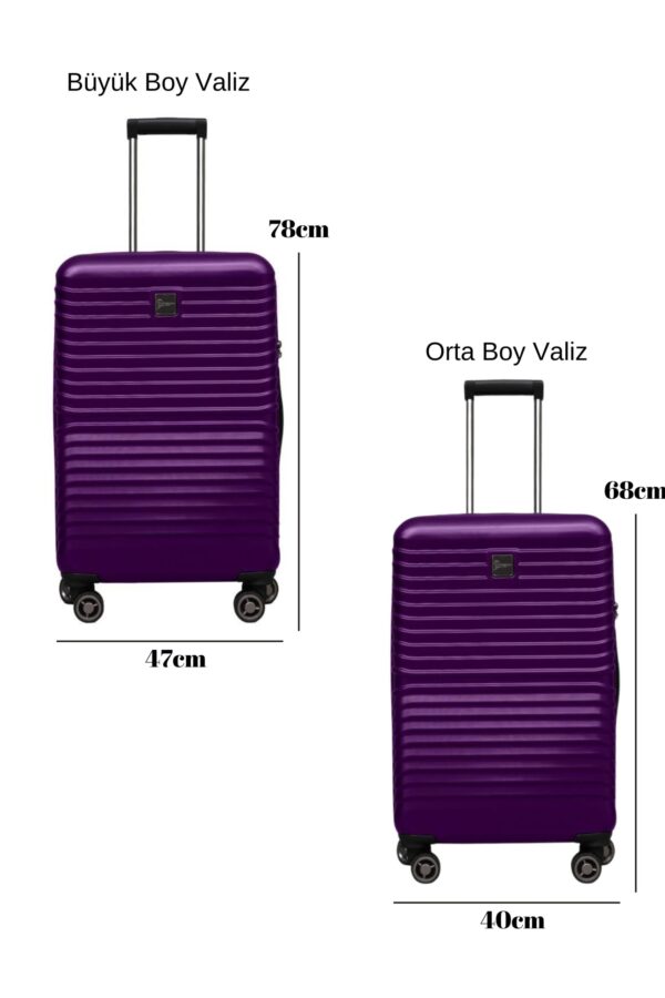 2-li-valiz-seti-polikarbon-buyuk-boy-orta-boy-valiz-mor-1811-122365.jpg 2'li Valiz Seti Polikarbon Büyük Boy – Orta Boy Valiz Mürdüm 1811