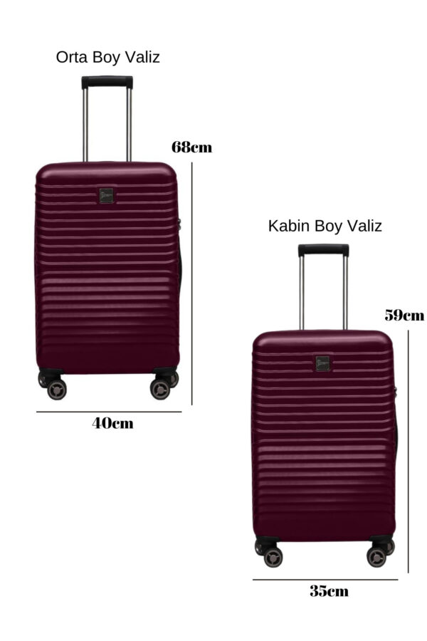 2-li-valiz-seti-polikarbon-orta-boy-kabin-boy-valiz-bordo-1811-122393.jpg 2'li Valiz Seti Polikarbon Orta Boy - Kabin Boy Valiz Bordo 1811
