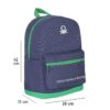 70415 Lacivert-yeşil Casual Sırt Çantası