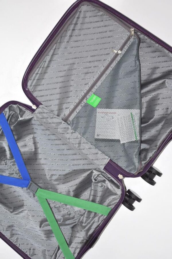 Benetton Kabin Boy %100 Polipropilen Valiz Mor Bnt1000