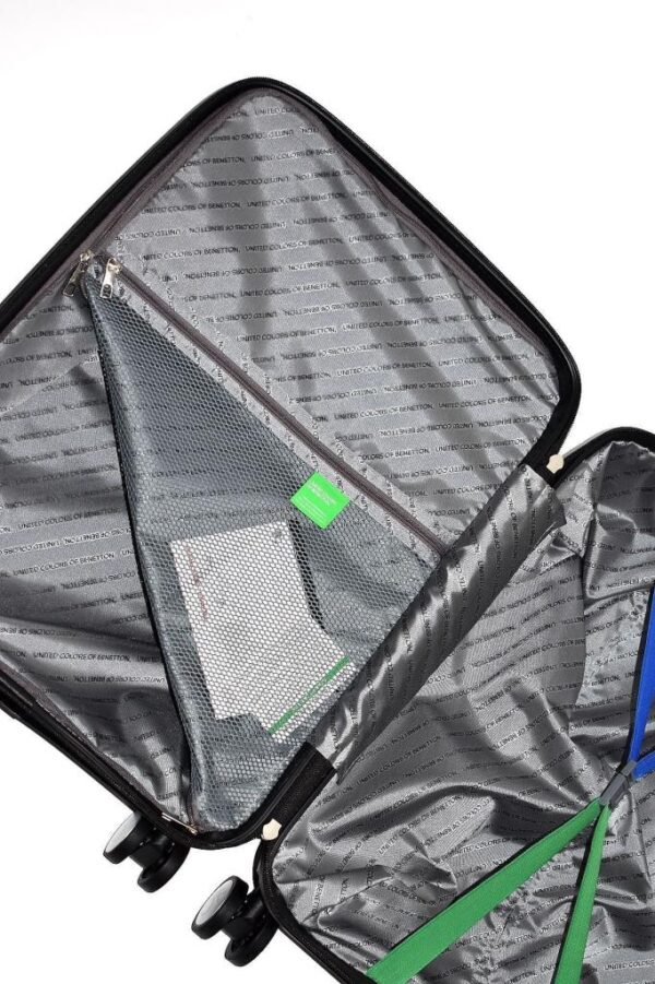 Benetton Kabin Boy %100 Polipropilen Valiz Siyah Bnt1000