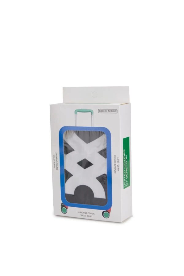 Benetton Kabin Boy Valiz Kılıfı Siyah 14BNT100-KLF-03