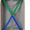 Benetton Orta Boy %100 Polipropilen Valiz Bej 14Bnt8001