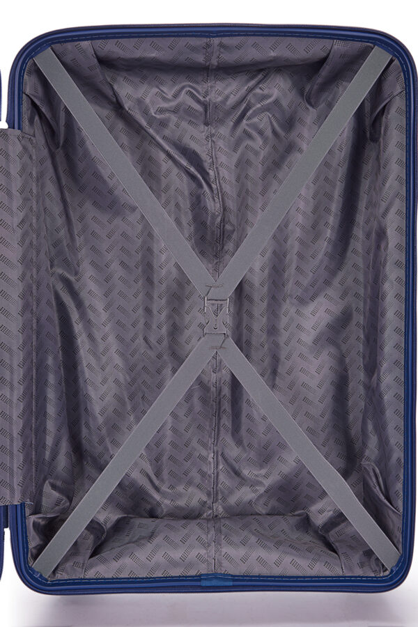Benetton Orta Boy %100 Polipropilen Valiz Koyu Mavi 14Bnt8001