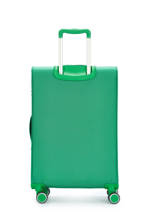 Benetton Orta Boy Kumaş Valiz Yeşil Bnt2400