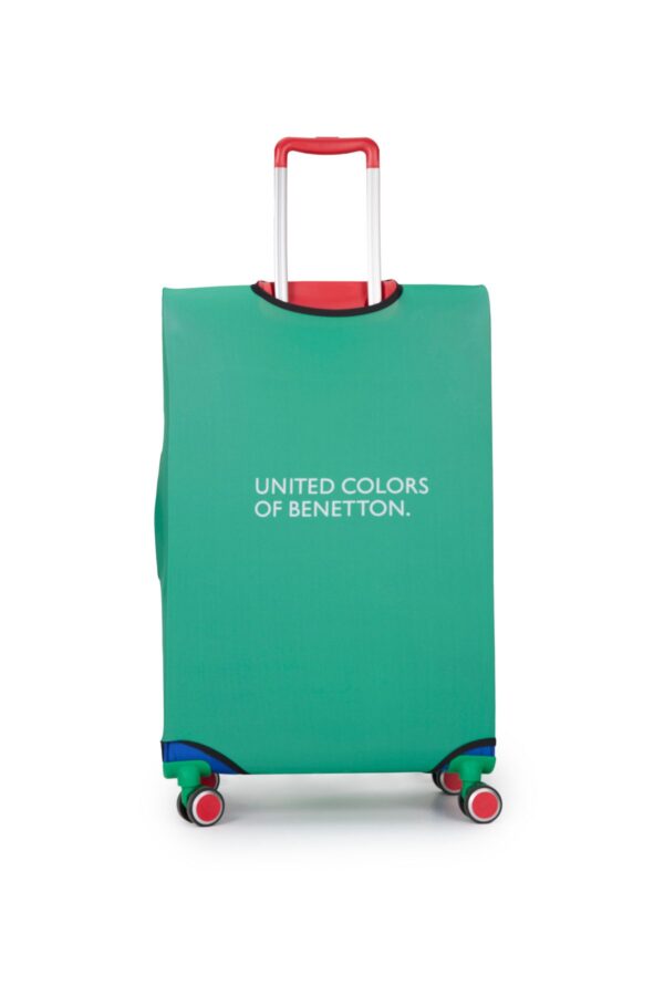 Benetton Orta Boy Valiz Kılıfı Yeşil 14BNT100-KLF-02