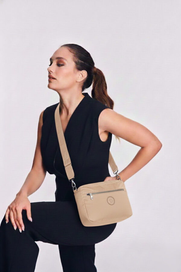 Bolsas Çapraz Askılı Kadın Çanta Bej 1106