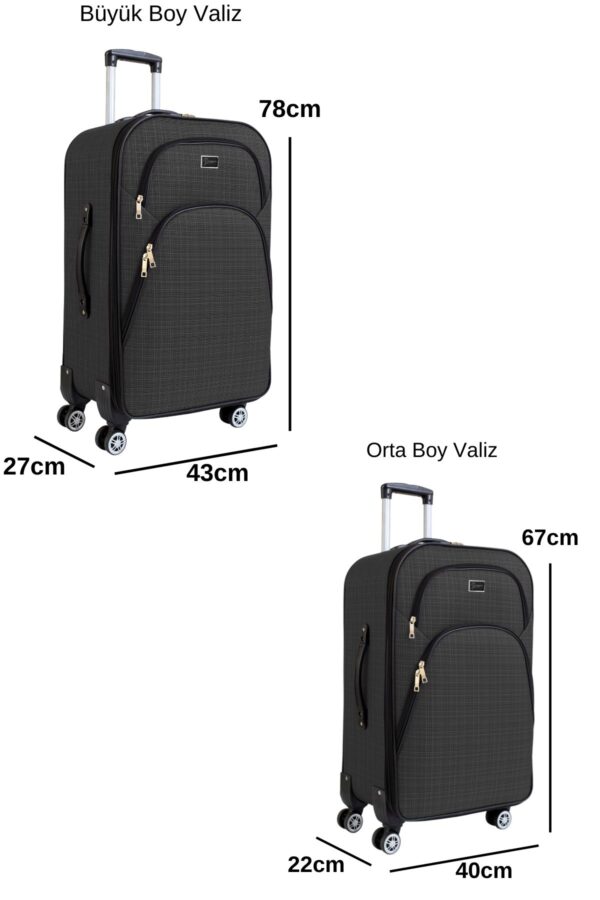 buyuk-ve-orta-boy-valiz-seti-4-teker-kumas-valiz-antrasit-1081-144166.jpg 2’li Valiz Seti Büyük + Orta Boy Kumaş Valiz Körüklü Geniş Hacimli 4 Teker Koyu Gri 1081