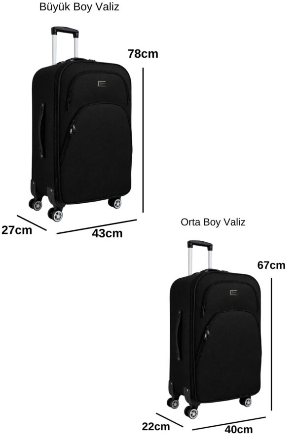buyuk-ve-orta-boy-valiz-seti-4-teker-kumas-valiz-siyah-1081-138547.jpg 2’li Valiz Seti Büyük + Orta Boy Kumaş Valiz Körüklü Geniş Hacimli 4 Teker Siyah 1081
