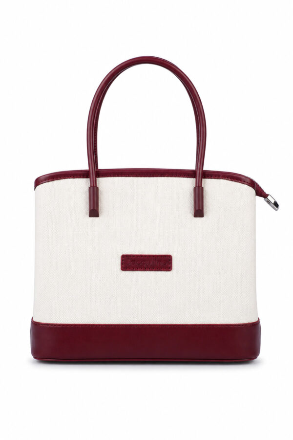 JKLN Kadın Omuz Çantası Geniş Hacimli Günlük Bordo Çanta IM582