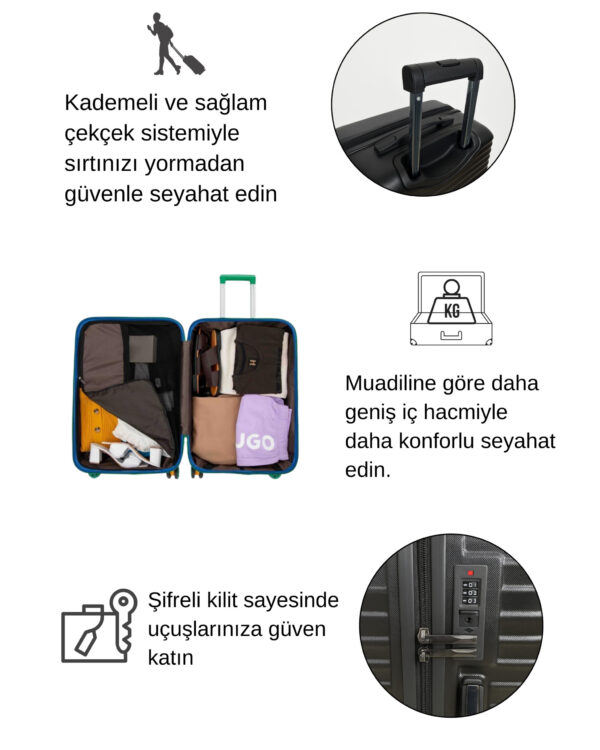 kabin-boy-100-polikarbon-valiz-siyah-1819-128297.jpg Kabin Boy %100 Polikarbon Valiz Siyah 1819