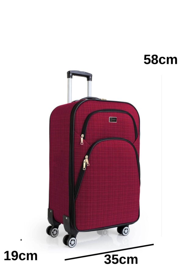 kabin-boy-4-teker-kumas-valiz-bordo-1081-137915.jpg Kabin Boy Kumaş Valiz Körüklü Geniş Hacimli Su Geçirmez 4 Tekerlekli Hafif Dayanıklı Bordo 1081