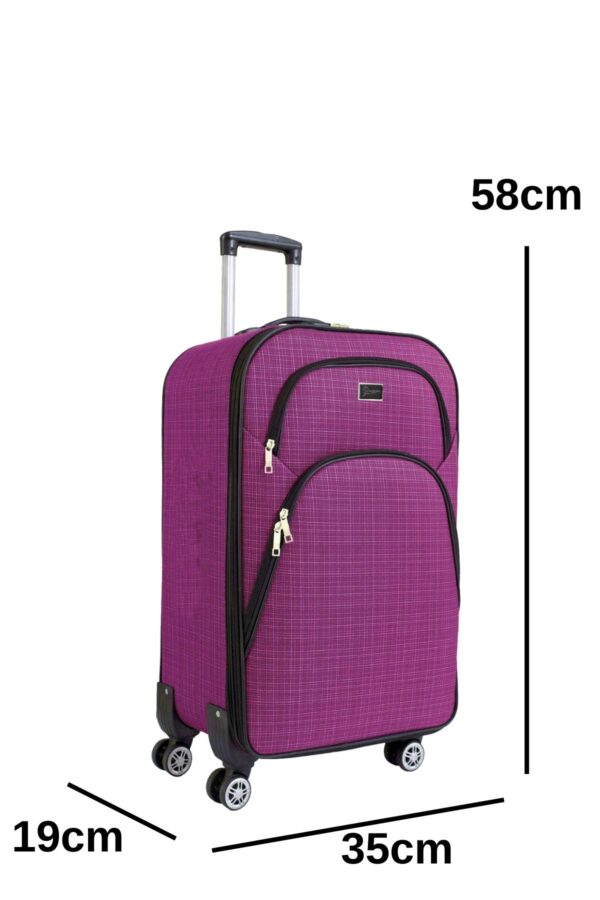 kabin-boy-4-teker-kumas-valiz-pembe-1081-138393.jpg Kabin Boy 4 Teker Kumaş Valiz Pembe 1081