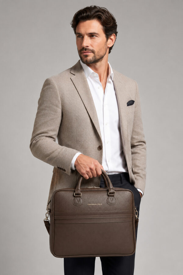 louisiana-polo-kahve-evrak-cantasi-1711-141168.jpg Louisiana Polo Kahve Erkek Laptop ve Evrak Çantası Omuz Askılı İş Çantası 1711