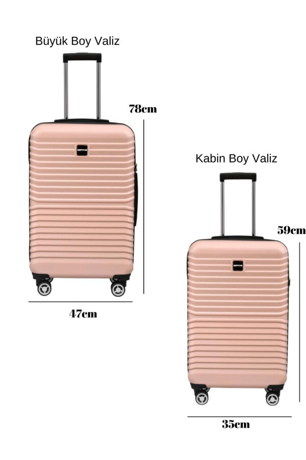 1088 kabin kopyası (1200 x 1800 piksel) kopyası kopyası - 13 NIPPON 2'li Valiz Seti Polikarbon Büyük Boy – Kabin Boy Valiz Pudra 1811
