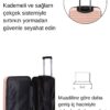 NIPPON 2'li Valiz Seti Polikarbon Büyük Boy – Orta Boy Valiz Pudra 1811
