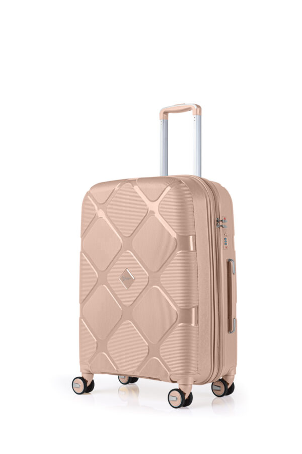 Orta Boy %100 Polipropilen Valiz Bronz 6990