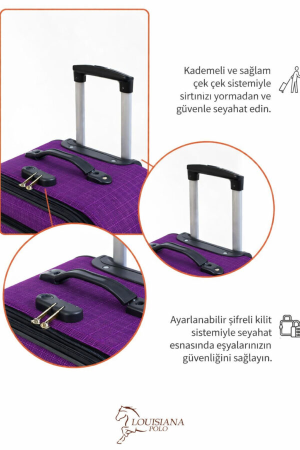 orta-boy-4-teker-kumas-valiz-mor-1081-138301.jpg Orta Boy Kumaş Valiz Körüklü Geniş Hacimli Su Geçirmez 4 Tekerlekli Hafif Dayanıklı Mor 1081