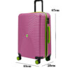 Orta Boy Valiz 4x2 Teker Pembe 1169