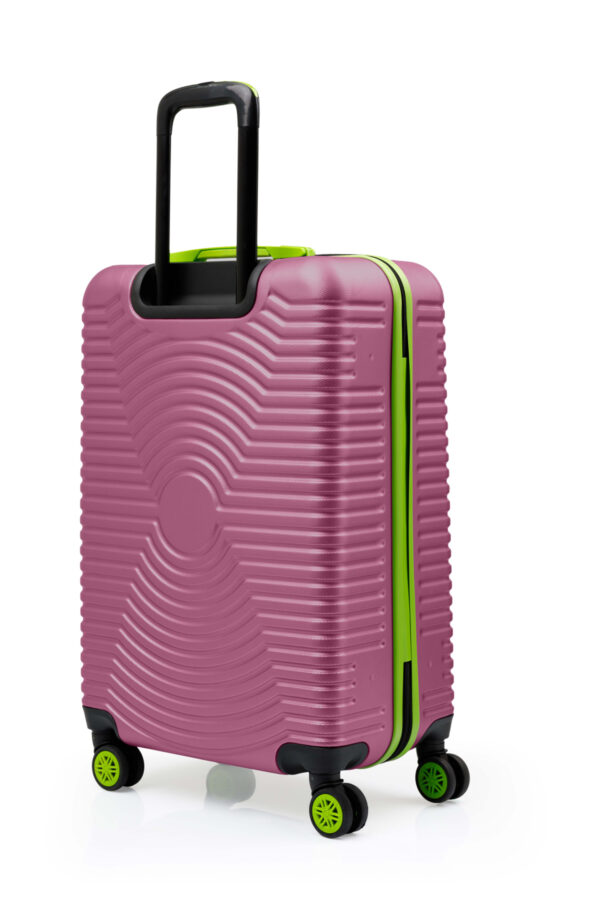 Orta Boy Valiz 4x2 Teker Pembe 1169