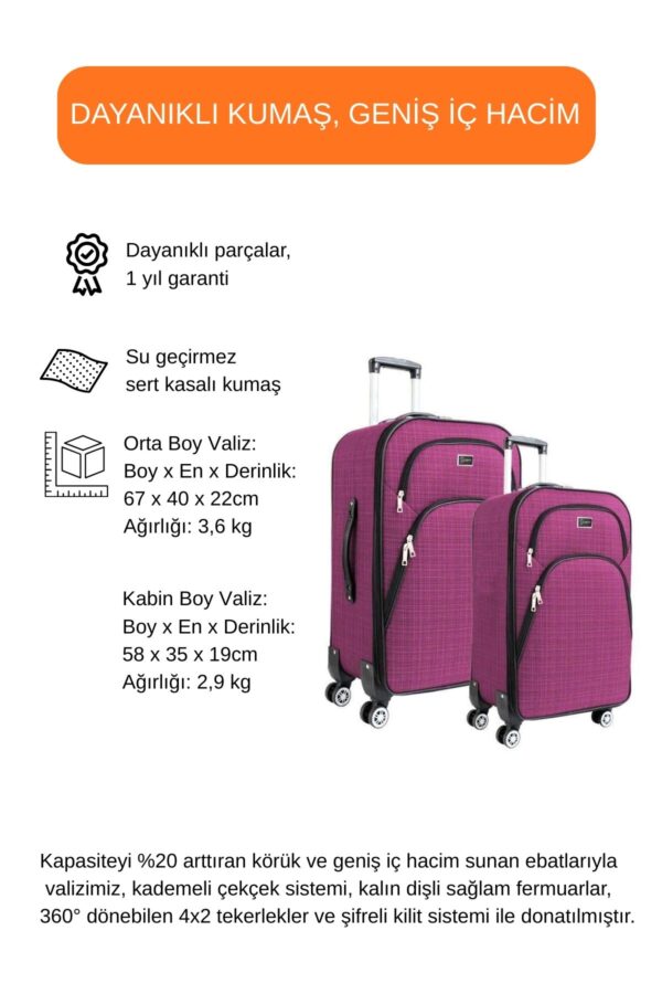 orta-ve-kabin-boy-valiz-seti-4-teker-kumas-valiz-pembe-1081-138370.jpg Orta ve Kabin Boy Valiz Seti 4 Teker Kumaş Valiz Pembe 1081