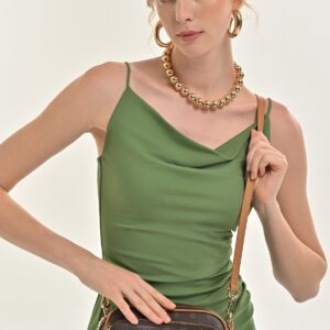 Pierre Cardin Çapraz Askılı Kadın Çantası Kahve 05PC26Y10375-MN KH