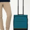 Pierre Cardin Ultra Light Hafif Lüx Kumaş Kabin Boy Valiz Petrol 04PC8200
