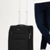 Pierre Cardin Ultra Light Hafif Lüx Kumaş Kabin Boy Valiz Siyah 04PC4200