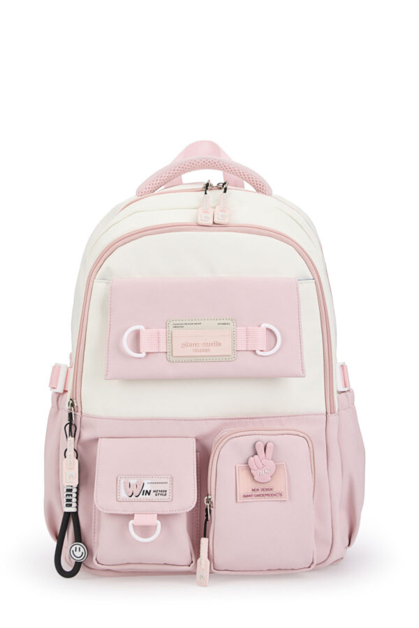 Pierre Cardin Okul Sırt Çantası Pembe 07Pc18828-P