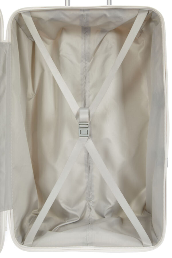 Pierre Cardin Orta Boy %100 Polipropilen Valiz Beyaz 04PC7080