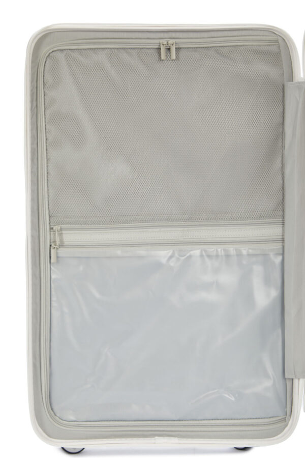Pierre Cardin Orta Boy %100 Polipropilen Valiz Beyaz 04PC7080