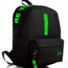 Laptop Bölmeli Okul Çantası Be Your Style Siyah Yeşil 1901