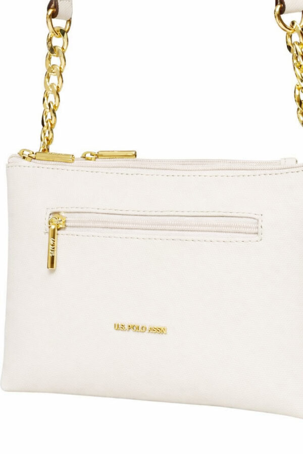 U.S. Polo Assn. Çapraz Askılı Kadın Çanta Beyaz Us25253