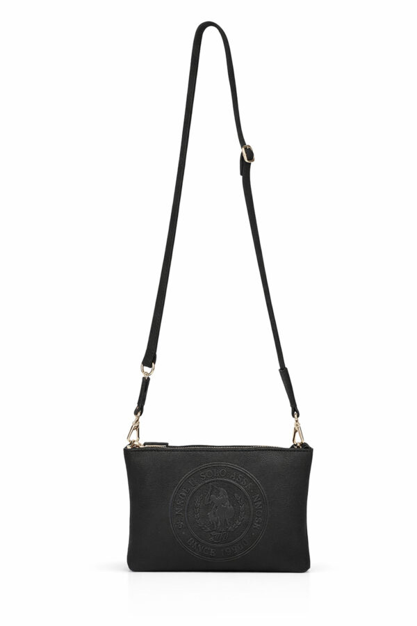 U.S. Polo Assn. Çapraz Askılı Kadın Çanta Siyah Us24303