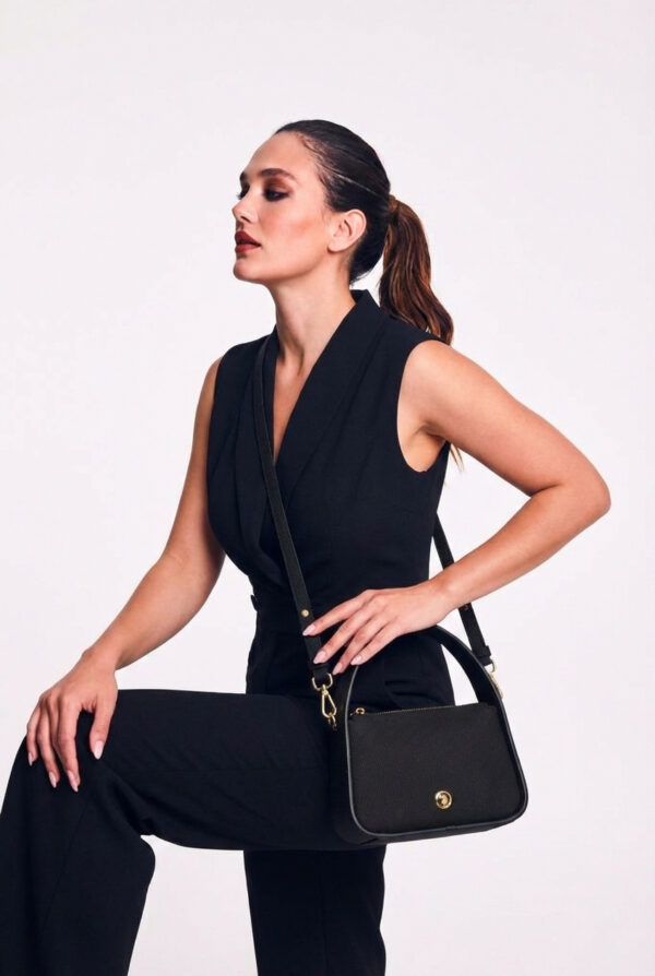 U.S. Polo Assn. Çapraz Askılı Kadın Çanta Siyah Us25259