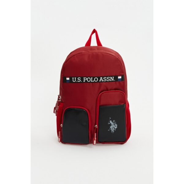 U.S. Polo Assn. Sırt Çantası Bordo 23176