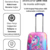 Unicorn Policarbon Çocuk Valizi Mor-Pembe 0249