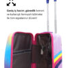 Unicorn Policarbon Çocuk Valizi Mor-Pembe 0249