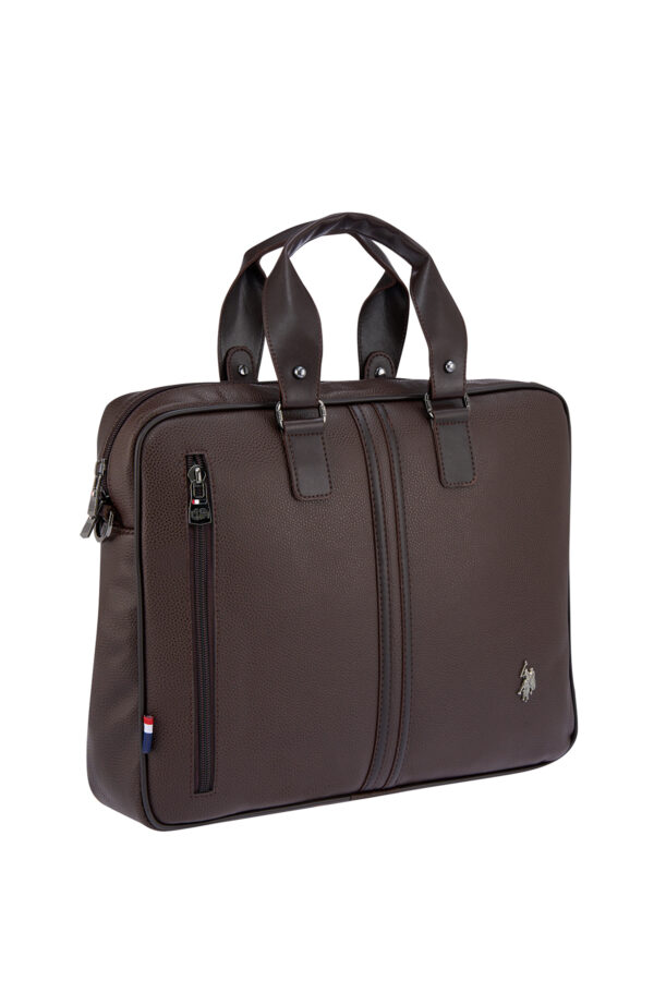 U.S. Polo Assn. 6752  Omuz Askılı  Laptop Çantası Evrak Çantası KAHVERENGİ