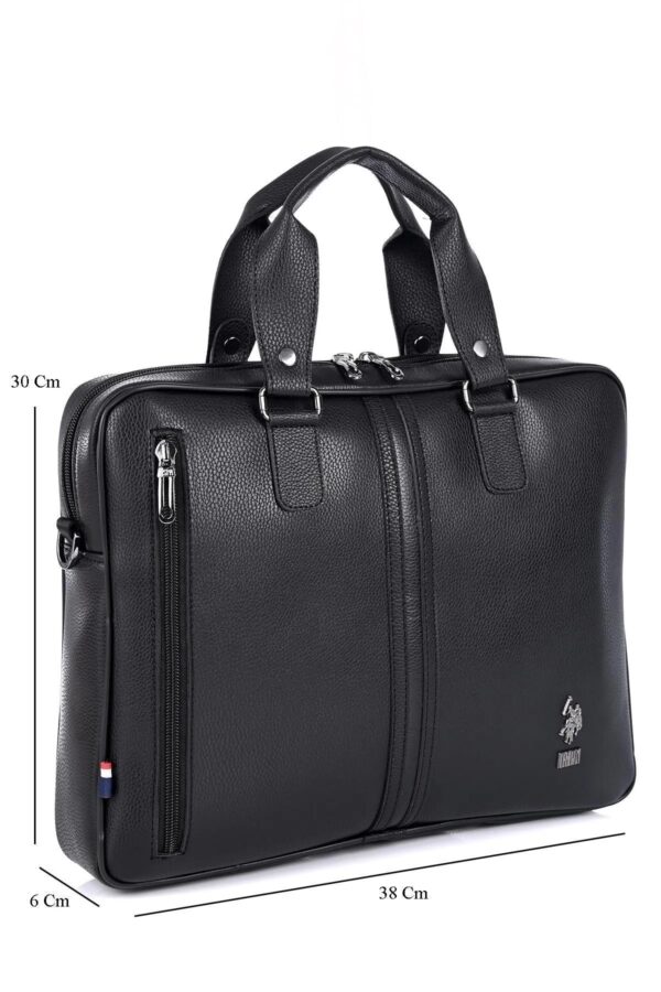 U.S. Polo Assn. 6753 Omuz Askılı Laptop Çantası Evrak Çantası Siyah
