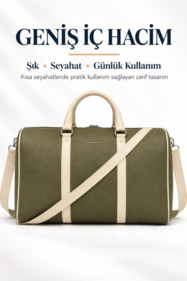 El Valizi Spor Seyahat Çantası Haki 1507